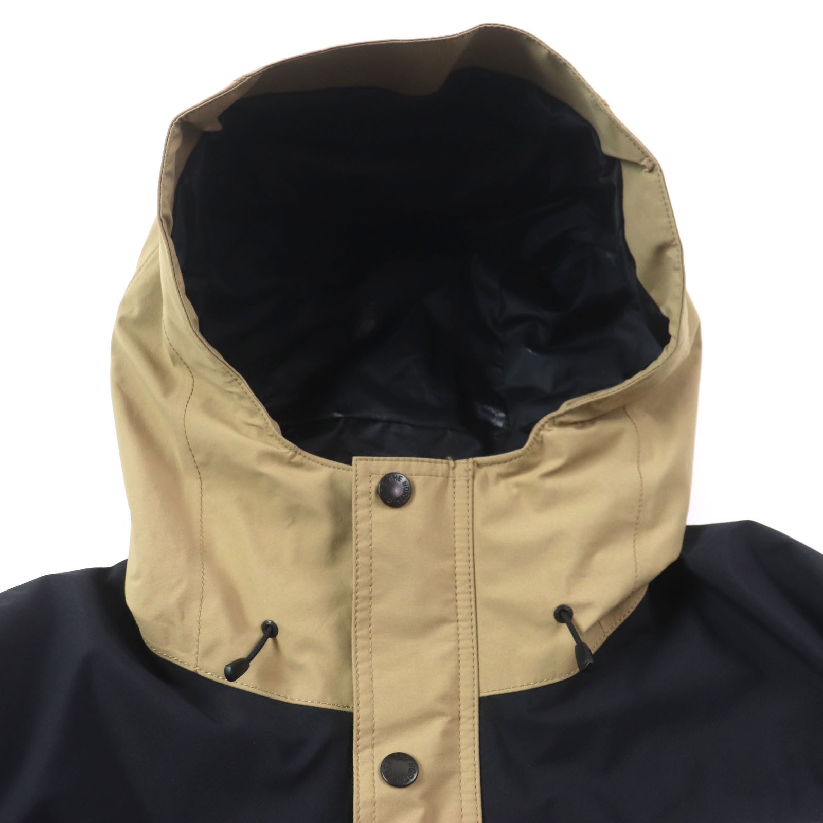Great THE NORTH FACE Mountain Light Jacket GORE-TEX Beige black Nylon mens M... thumbnail 2