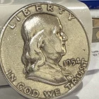 1954 Franklin Half Dollar 50C 90% Silver Business Strike Philadelphia Mint