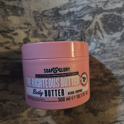 Soap & Glory The Righteous Butter Original Pink Rose & Bergamot 10.1oz 300ml