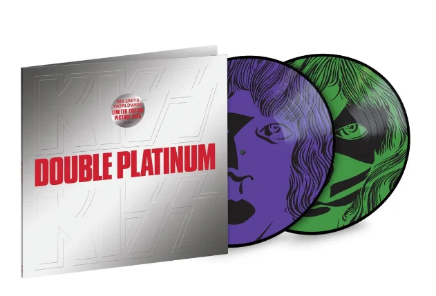 KISS - DOUBLE PLATINUM EXCLUSIVE 2LP PICTURE DISC - /500! SEALED - Image 2 of 2
