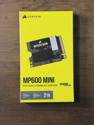 Corsair MP600 Mini 2TB - M.2 NVMe PCIe x4 Gen4 SSD 2230 - Up to 7,000MB/s - NEW