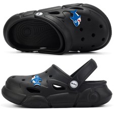 Boys Girls Clogs Kid's Garden Shoes Cute Cartoon Slides Sandals Slip-on Light...