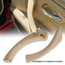 For BMW 3 Series RH Outer Interior Door Pull Handle Panel Trim Cover Beige EAH