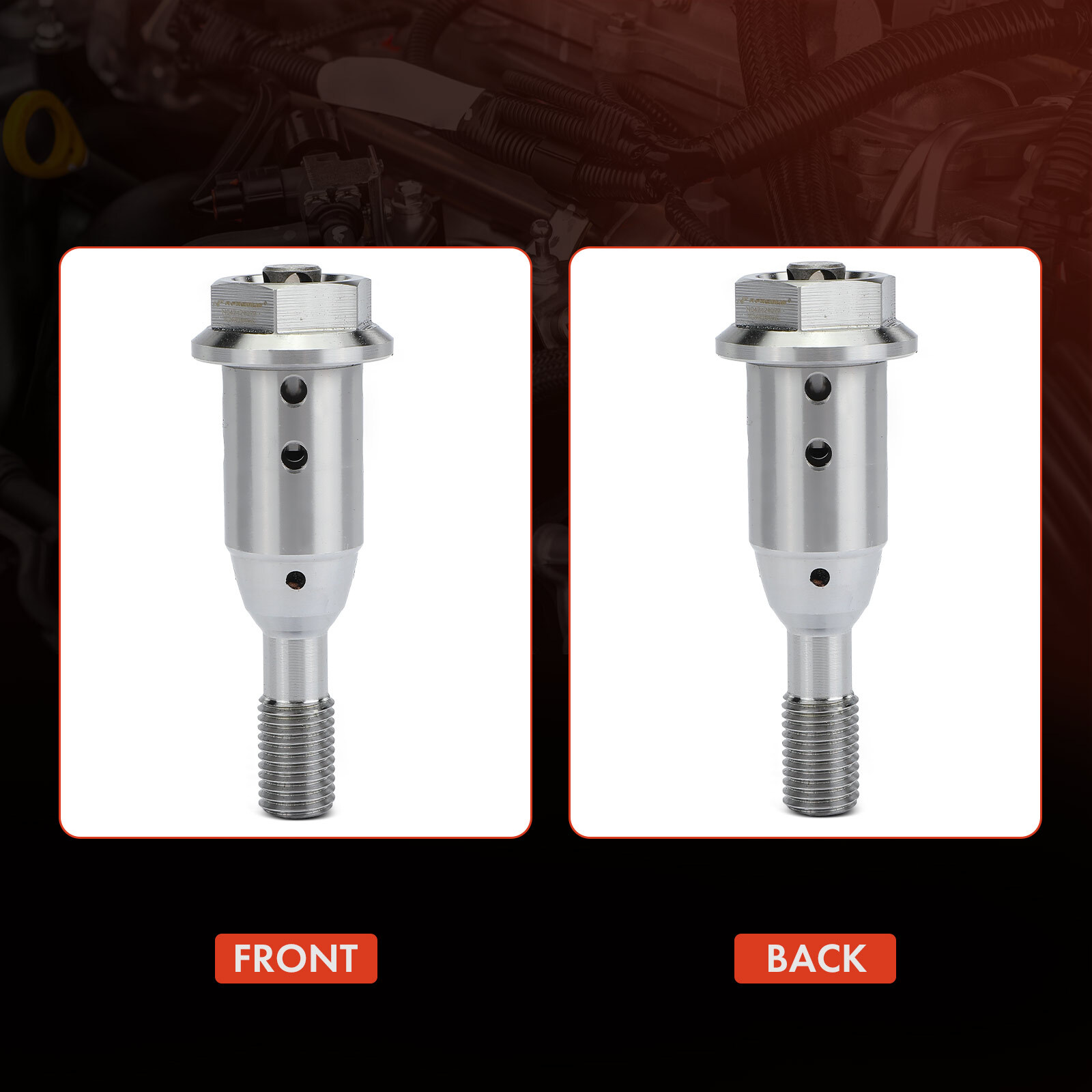 2x Engine Variable Valve Timing (VVT) Solenoid for BMW i8 Mini Intake & Exhaust