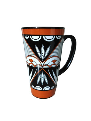 Robin Teller Pueblo Mug, cafe style ceramic 16oz New Mexico