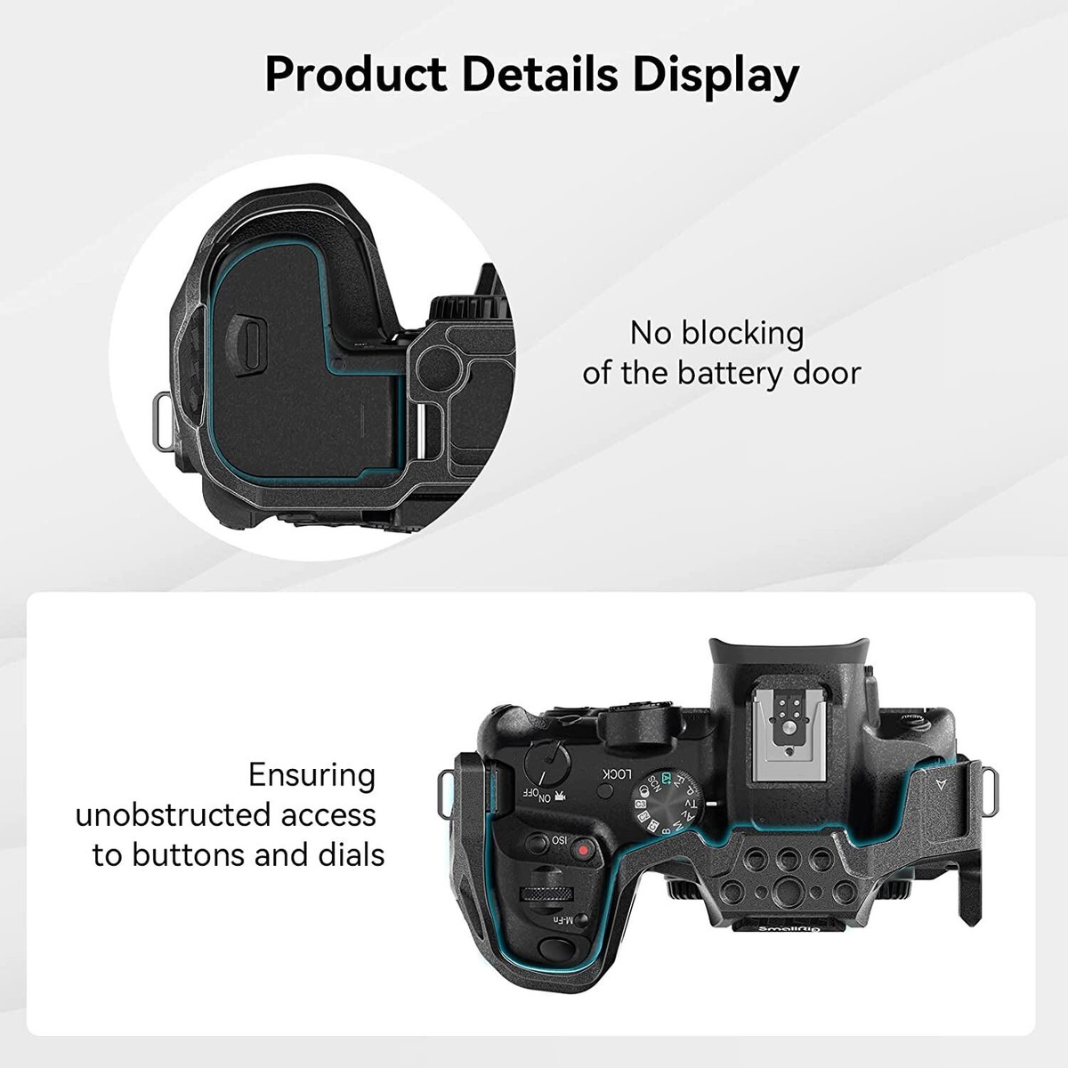 Canon EOS R7 本体 SmallRigケージ付 SmallRig EOS R7 Cage Kit + ARRI Locating Top Handle for Canon EOS