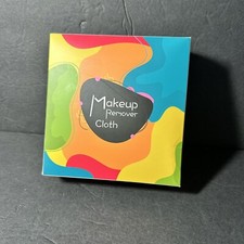 Makeup Remover Cloth 6x6 Microfiber Reusable W/Mesh Bag New Unopened.