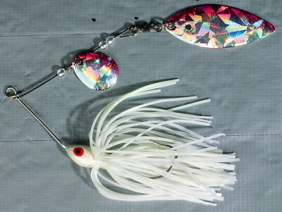 Sänger Specitec Spinnerbait rot / silber 24gr.