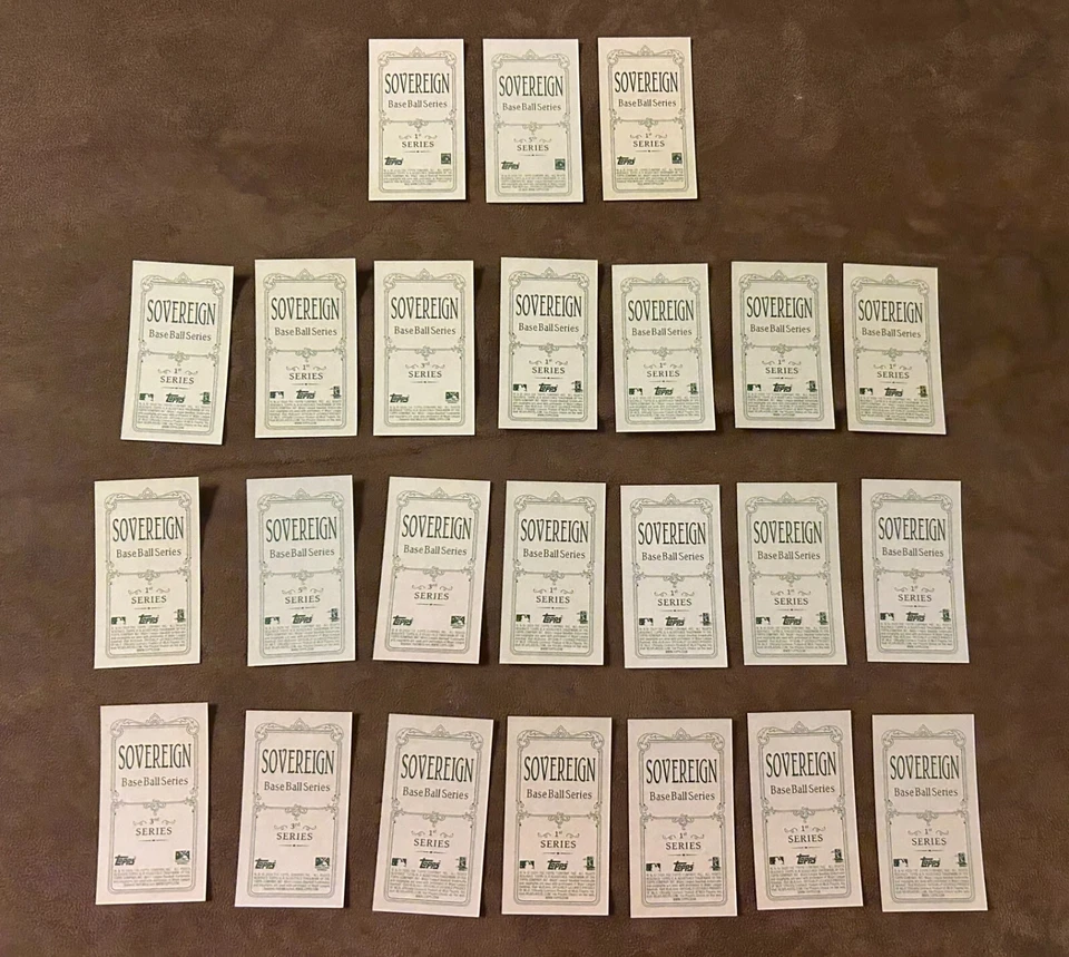 2020 Topps 206 Sovereign Wave 1 Lot (24 Cards) Puckett, Schmidt, Gwynn, Adell - Image 2 of 3