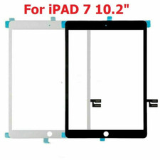 New Digitizer Glass For iPad 7 7th Gen 2019 10.2" A2197 A2198 A2200 Black/White