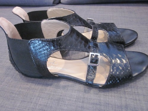AGL Sandals Size 38.5 Black