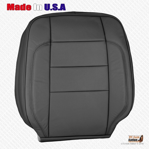 Fits 1998 - 2005 Lexus GS300 GS400 GS430 Driver Passenger Leather Seat Cover Blk - Picture 16 of 20