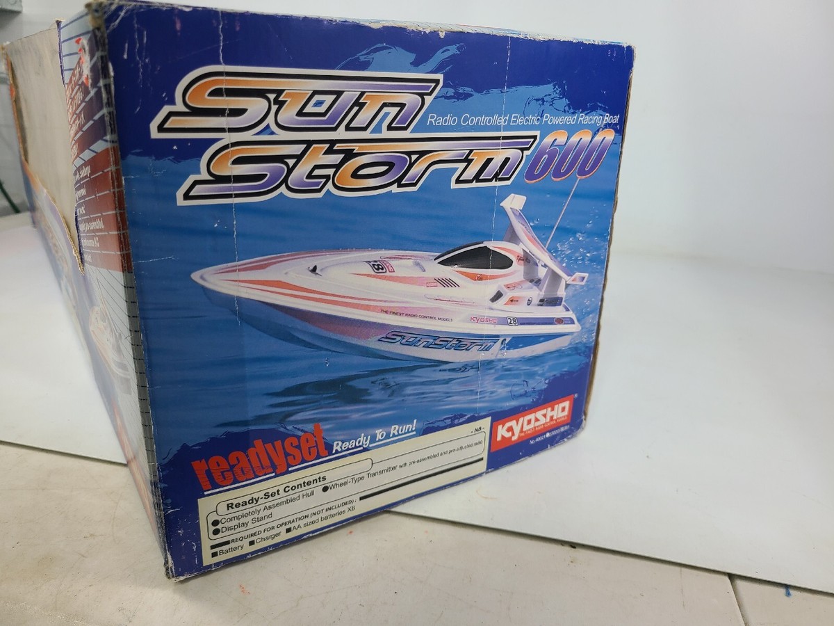 京商　サンストーム　Sun Storm600 サンストーム 600 ver.2 レディセット バッテリー&充電器付