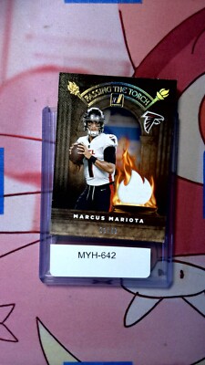 MARCUS MARIOTA/MATT RYAN 2022 DONRUSS #PTTJ14 PASSING THE TORCH PRIME /49