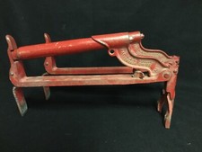 ANTIQUE LATE 1800'S "HOD" (Brick) CARRIERS 2 ORIGINAL CAST IRON