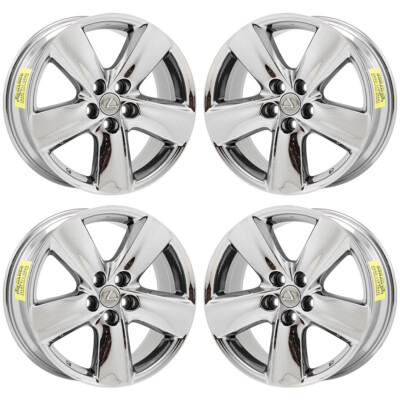 19'' Lexus LS460 Bright Chrome wheels rims Factory OEM 74196 set EXCHANGE
