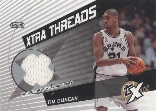 2002-03 Topps Xpectations - Tim Duncan #XT-TD