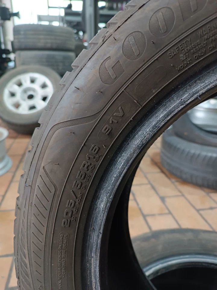 2X Goodyear Vector 4Saisons 205/55R16 91V XL M+S Pneus Tout Temps DOT 3322 5Mm - Bild 4 von 4