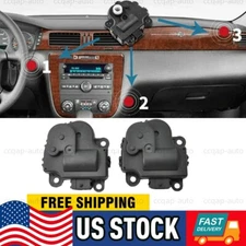2X Air Heater Blend Door Actuator for Chevrolet Impala Corvette Buick 604-108
