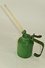 Vintage Green Wesco Oil Can Nylon Spout Oiler Bike Car Motorbike