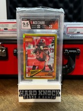 2018 Panini Honors Classics Nick Chubb Rookie Gold /25 9.5 JERSEY NUMBER
