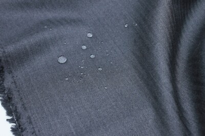 2.5m Ermenegildo Zegna Silk rainwear fabric trench coat water repellent Seta100%