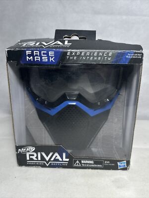 NERF Rival Gesichtsmaske - Team Blau - Originalverpackt Gebraucht.