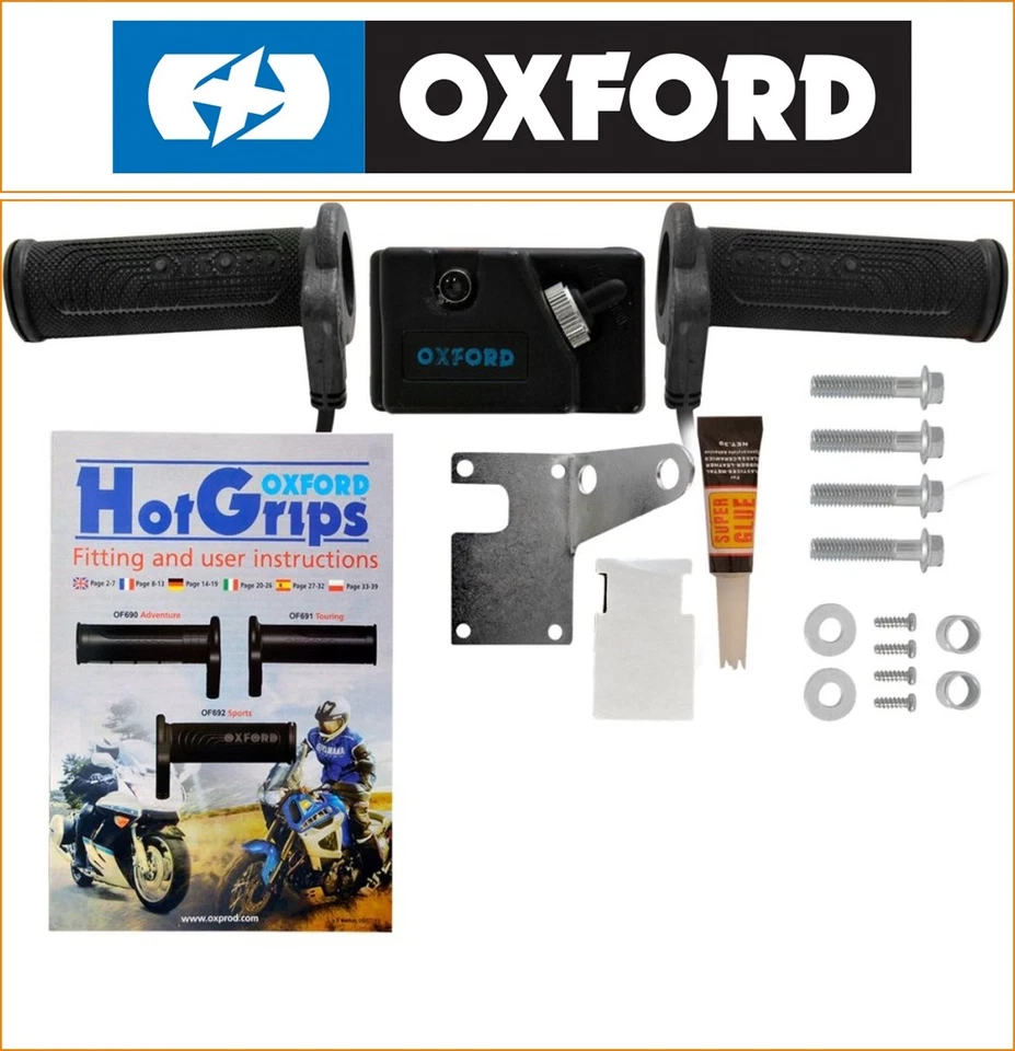 Maico RE 500 1997-1998 [Agarres térmicos Oxford HotGrips Essential Commuter] Foto 2 de 2