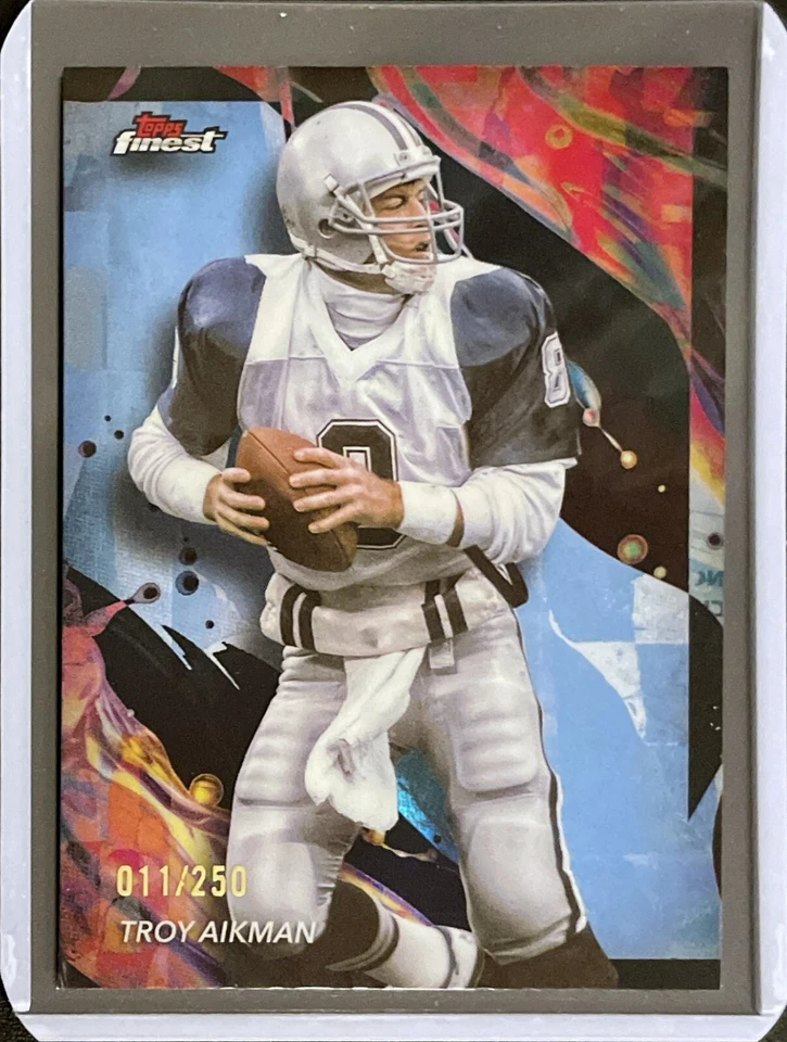 Troy Aikman - 2024 Topps Finest Football - Uncommon - Numbered /250 #114 - Bild 1 von 1