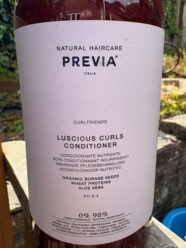Previa Italia, Curlfriends Luscious Curls Balsamo per capelli 1000 ml. Nuovissimo - Foto 2 di 2