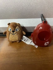 Fiesta Cutie Beans Great Wolf Lodge Beaver 3" Red Clip Case  Plush Stuffed