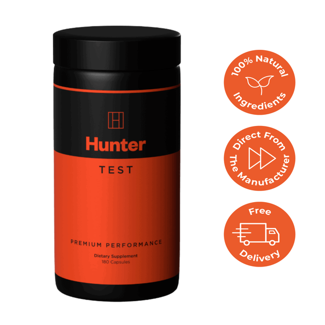 Hunter Test Premium Performance Testosterone Booster Capsule 180