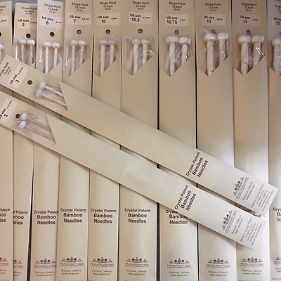 Crystal Palace Bamboo Knitting Needles 13 inch Choose US 2 3 4 5 6 7 10 11 13 15