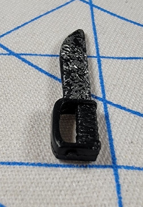 G.I. Joe Classified Combat Knife Weapon Prop Fodder 6" 1/12 Scale Snake Eyes #16