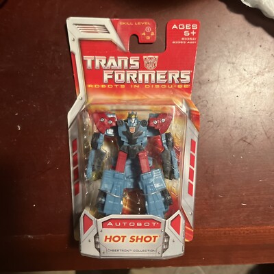 Year 2007 Transformers Classic Cybertron Collection Legends 3'' Figure - HOT SHOT