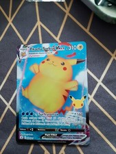 Carte Pokémon : Pikachu Surfeur VMAX - Célébrations 25 Ans (9/25) - Français
