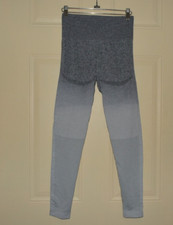 Women's Ruched High Rise Legging Size S Gray Good Condition 