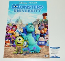 BILLY CRYSTAL SIGNED MONSTERS UNIVERSITY 12x18 MOVIE POSTER BECKETT COA INC BAS