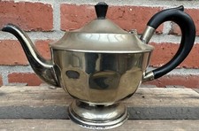 Capacity Six Cups Sheffield EPNS KaffeeTeekanne Vintage 14cm hoch Sammlung K&uuml;che