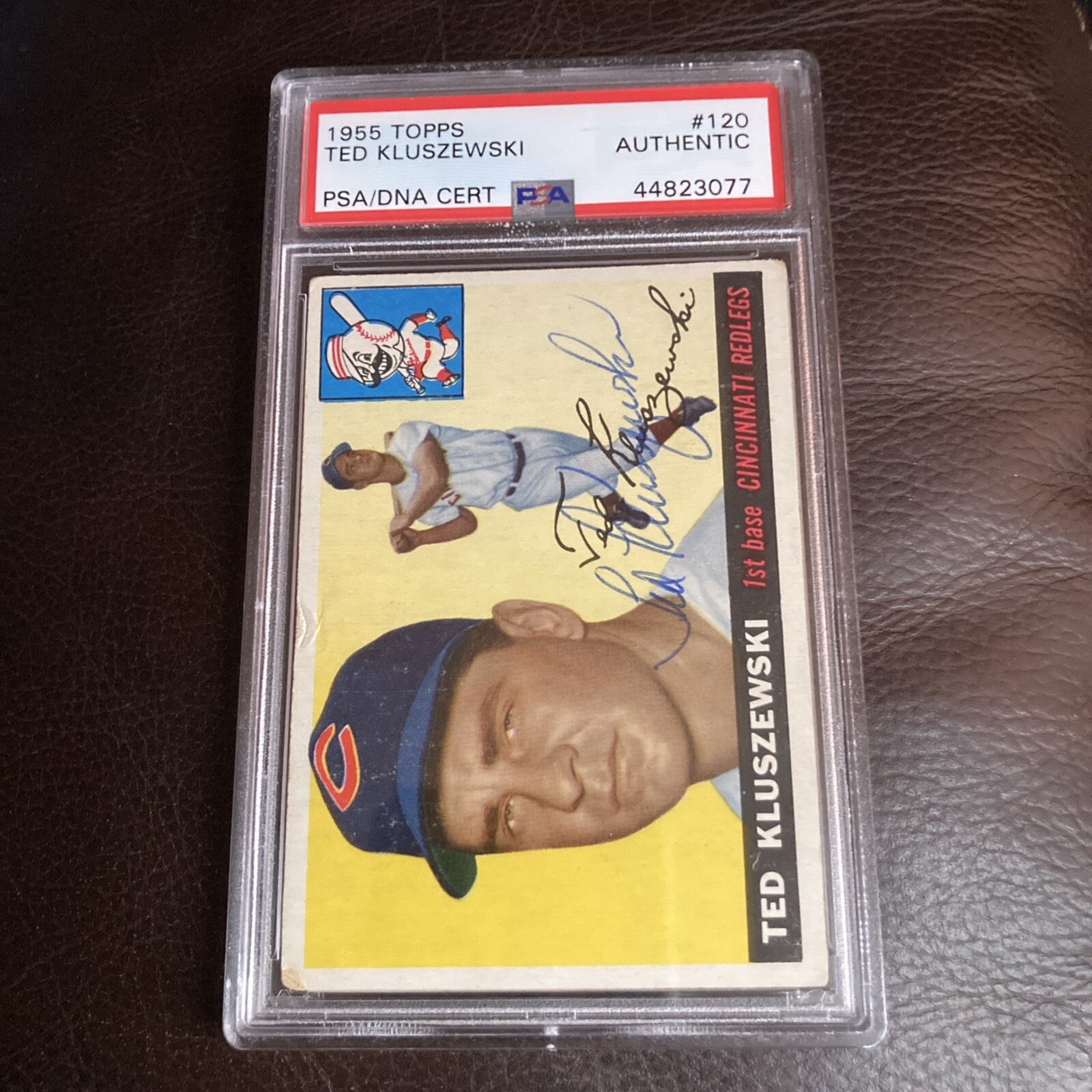1955 Topps #120 PSA 7 Ted Kluszewski Reds 120