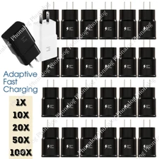 Wholesale Bulk Adaptive Fast USB Wall Charger Block Power Adapter For Samsung