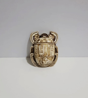 RARE PHARAONIC SCARAB AMULET MUSEUM - ANCIENT EGYPTIAN ARTIFACTS BC