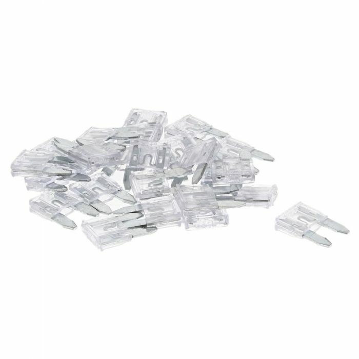 Mini Blade Fuses, Clear 25 Amp, Pack of 25
