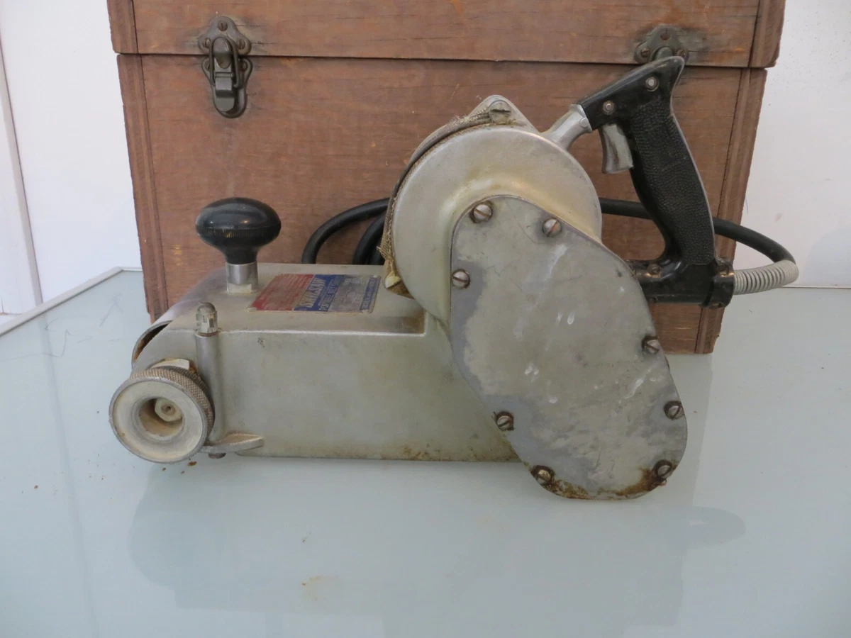 Carpenter Wood Vtg Antique Portable Skilsaw Belt Sander Model A eBay
