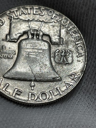 Bargain Priced Unc 1951 P Franklin Half Dollar with Marks #52036 - Picture 13 of 15