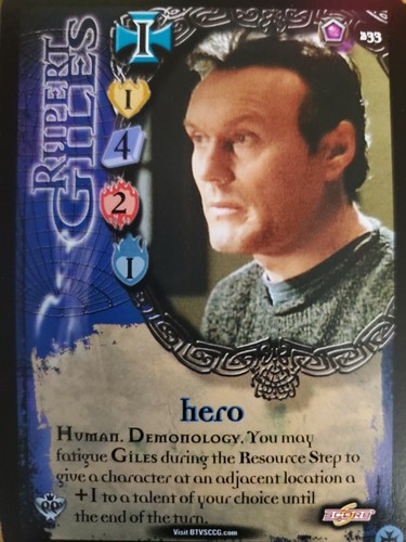 Buffy the Vampire Slayer CCG Clase del '99 INDIVIDUALES PRIMER NIVEL * Selecciona tu tarjeta * - Imagen 123 de 162