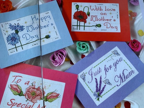 MOTHER Birthday MOTHERS Day Cross Stitch chart Multiple Choice Drop down Menu - Picture 45 of 136