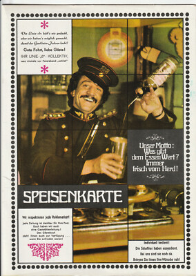 GDR menu line 6 Dresden original