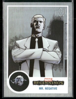 2022 Upper Deck Marvel Beginnings Flipped FX #FFX53 - Mr. Negative