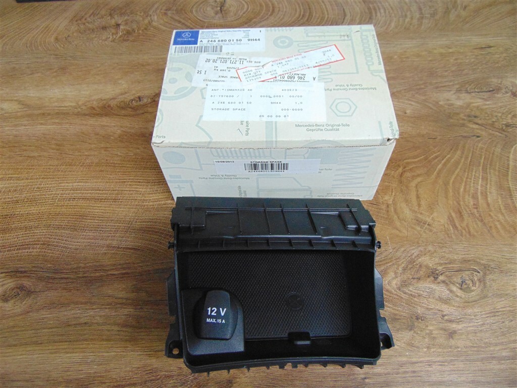 Brand New Center Console Storage Space - Genuine Mercedes - W246 